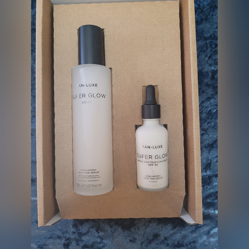 Tan-LUXE Serum Super Glow Body Hyaluronic Self-Tan NIB